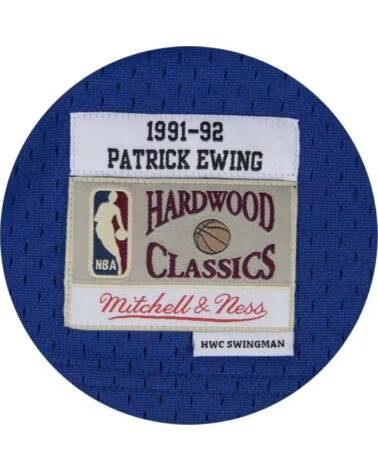 MITCHELL NESS & PATRICK EWING 1991-92 SWINGMAN TANKTOP SMJYGS18186-NYKROYA91PEW AZUL