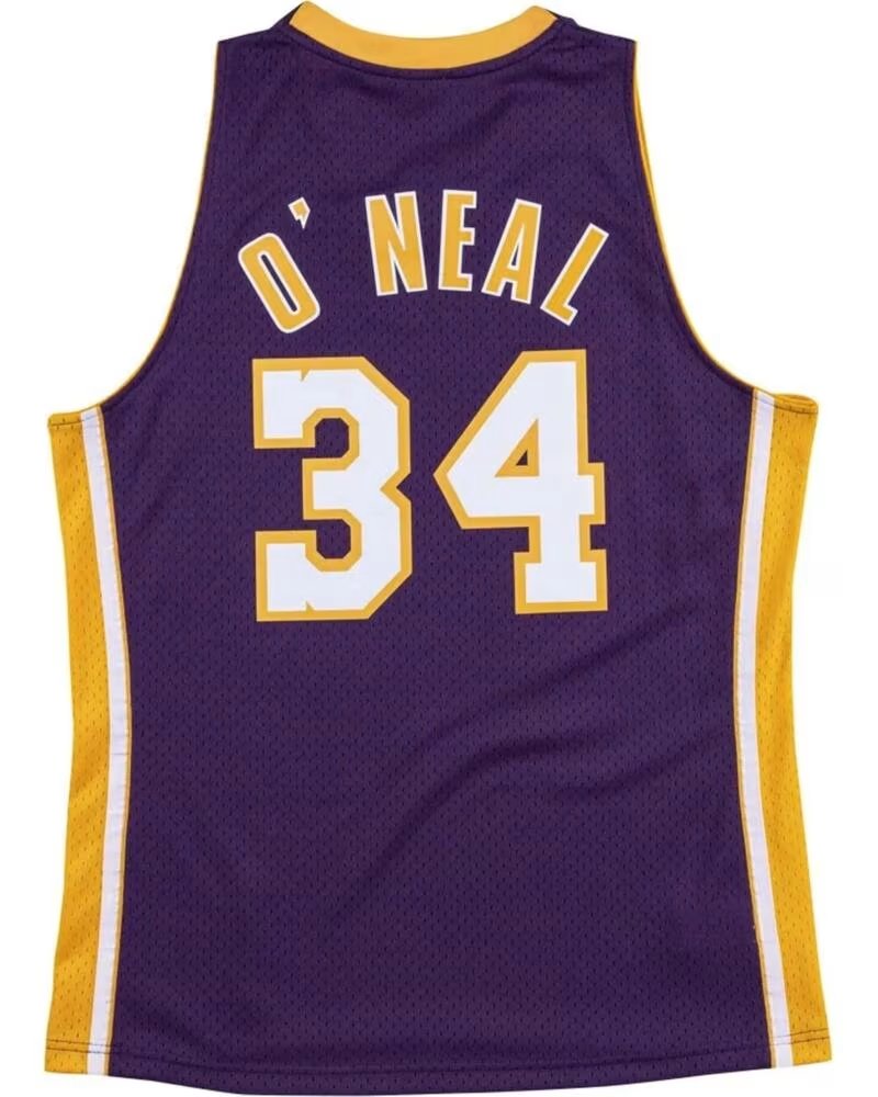 MITCHELL NESS DÉBARDEUR & SHAQUILLE O´NEAL LAKERS 1999-00 MORADO