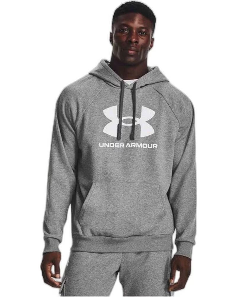 UNDER ARMOUR FELPA CON CAPPUCCIO 1379758-025 GRIGIA MULTICOLOR