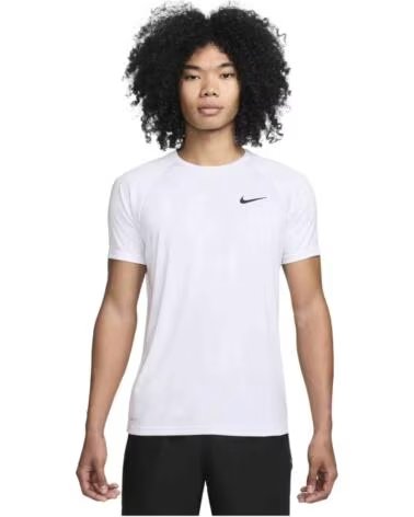 NIKE CAMISETA DE MANGA CORTA NESSA586-100 EN PARA HOMBRE BLANCO