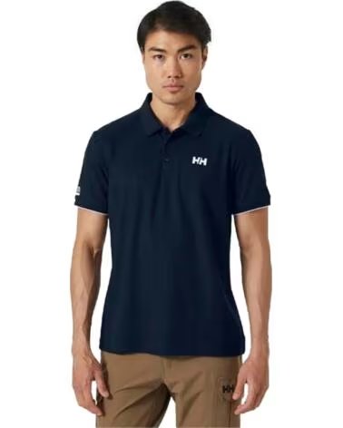 HELLY HANSEN POLO A MANICHE CORTE 50584597 UOMO BLU AZUL