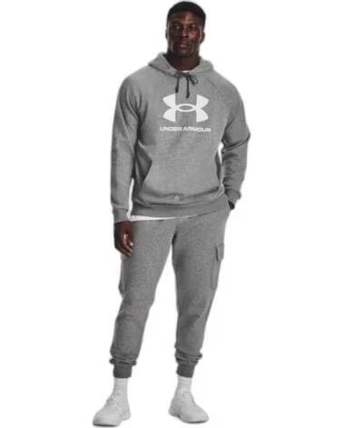 UNDER ARMOUR FELPA CON CAPPUCCIO 1379758-025 GRIGIA MULTICOLOR