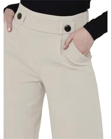 JACQUELINE DE YONG PANTALONE LUNGO 15208430-CHATEAU IN BIANCO DA DONNA BLANCO