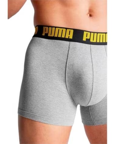 PUMA BOXER-SHORTS-SET MIT ELASTISCHEM BUND MULTICOLOR