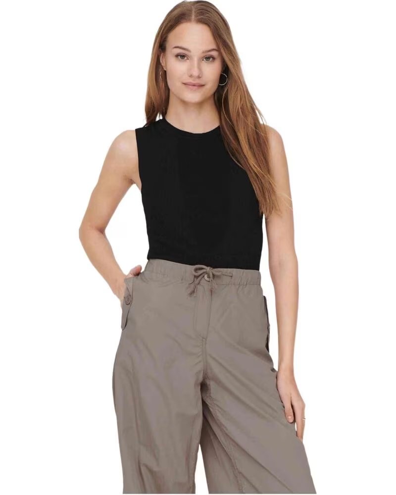 ONLY TOP 48655694594387 EN PARA MUJER NEGRO