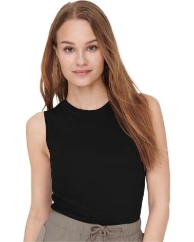 ONLY TOP 48655694594387 EN PARA MUJER NEGRO