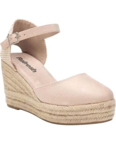 REFRESH SANDALIAS 190-172644 EN BEIGE PARA MUJER NEGRO