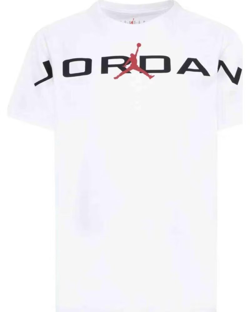 JORDAN CAMISETA DE MANGA CORTA 95D628-001 EN PARA HOMBRE BLANCO
