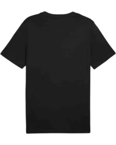 PUMA CAMISETA 684717-51 MANGA CORTA NEGRA HOMBRE BLACK-SPRING FERN