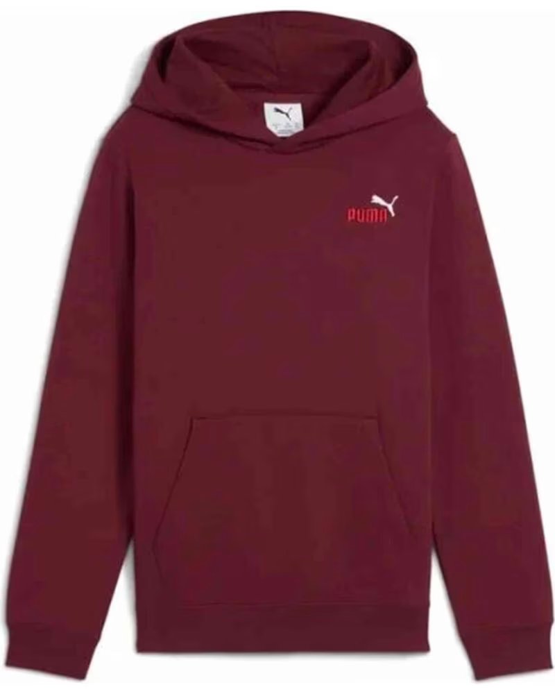PUMA SUDADERA CON CAPUCHA 685825-96 EN MARRON PARA NINOS RUBY SHIMMER
