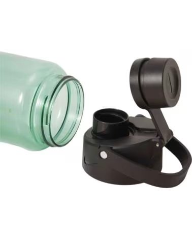 NIKE SPORTFLASCHE DX7028-011 TRANSPARENT CANNON BLACK VOLT CANNON-BLACK-VOLT
