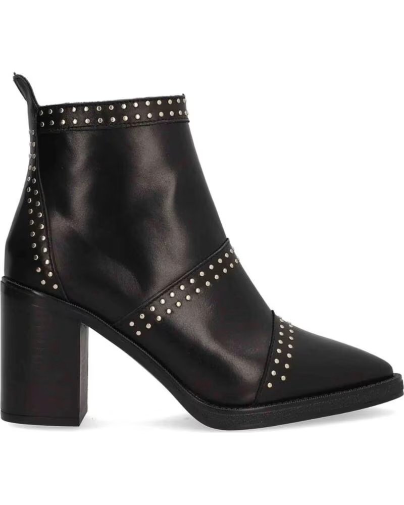 ALPE BOTTINES 54490305 À CLOUS POUR FEMME NEGRO
