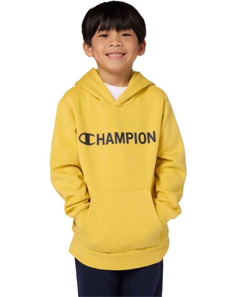 CHAMPION MOLETOM COM CAPUZ PARA MENINO AMARILLO