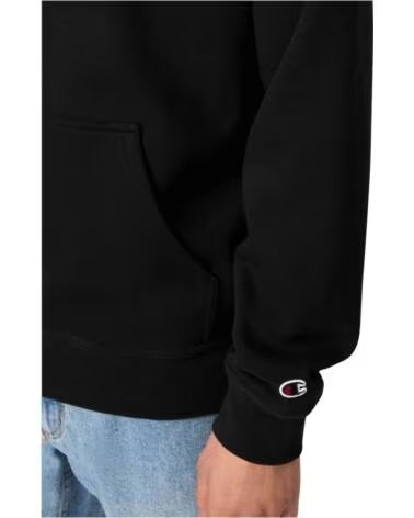 CHAMPION SUDADERA CON CAPUCHA HOODED SWEATSHIRT EN NEGRO PARA HOMBRE NBK