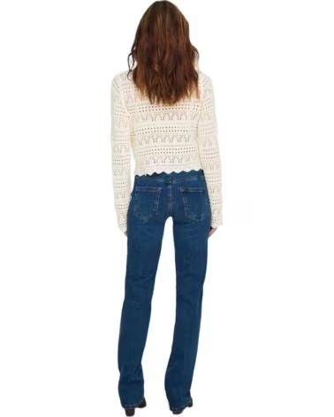 ONLY JERSEY 15363049 DE PUNTO CALADO EN BLANCO