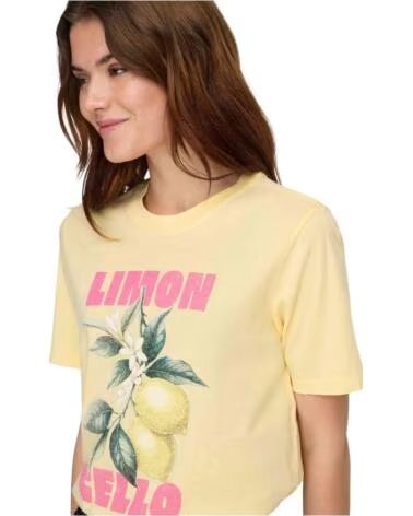 ONLY CAMISETA DE MANGA CORTA 500303400003 PARA MUJER ROSY TOUCH STRAWBERRY