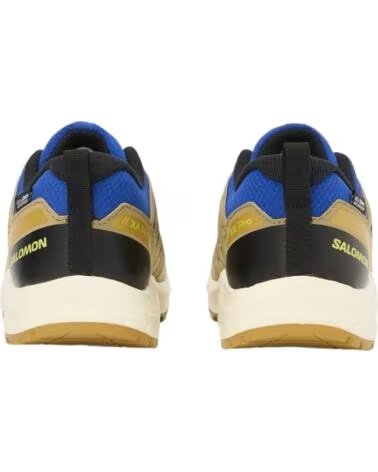 SALOMON SAPATILHAS XA PRO V8 WP J BLUING-ACID LIME-BLACK