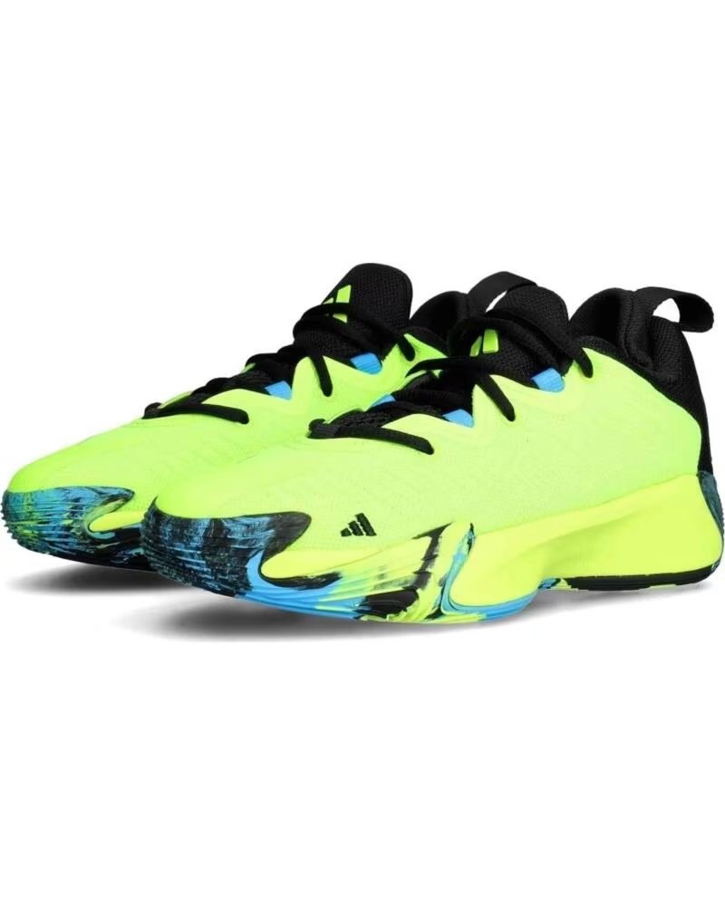 ADIDAS BASKETS JQ6857 UNISEXE ENFANT JAUNE LUCLEM-CBLACK-LUAQ
