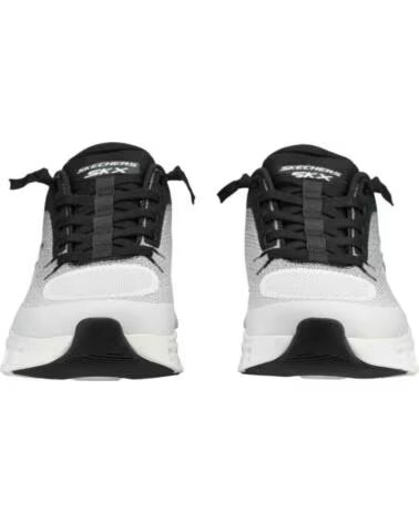 SKECHERS SCARPE ARCH FIT GLIDE-STEP PRO SLIP-INS BIANCO E NERO UNISEX NEGRO