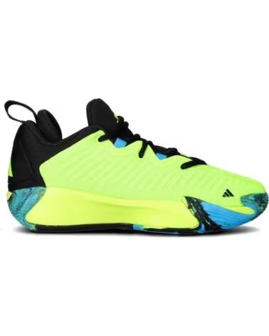 ADIDAS BASKETS JQ6857 UNISEXE ENFANT JAUNE LUCLEM-CBLACK-LUAQ