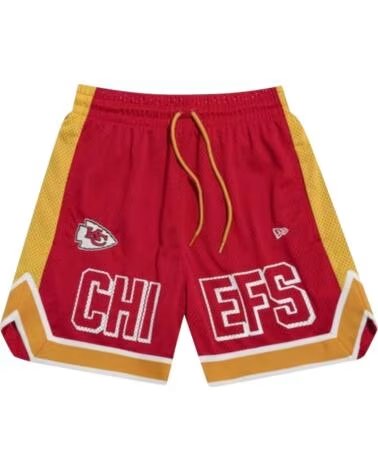 NEW ERA SHORT 60596397 CHIEFS UNISEXE ROJO