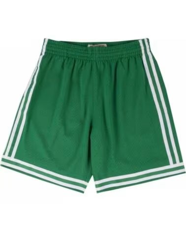 MITCHELL NESS SHORT & BOSTON CELTICS 1985-86 VERDE