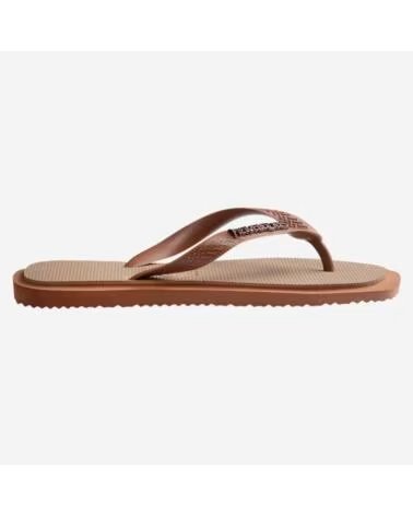 HAVAIANAS CHINELOS TOP SQUARE FUSION CASTANHO 4258MARRON
