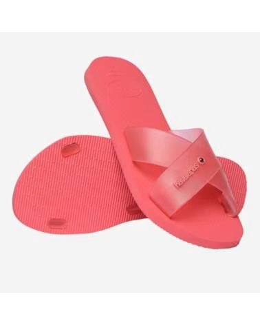 HAVAIANAS CHINELOS AQUA JELLY PARA MULHER EM ROSA 9260ROSA