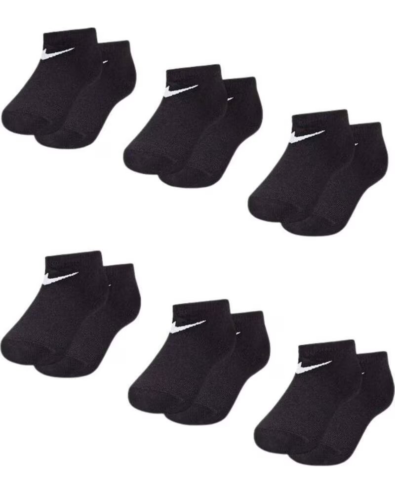 NIKE CALCETINES UN0028-023 EN NEGRO PARA NINOS UNISEX MULTICOLOR
