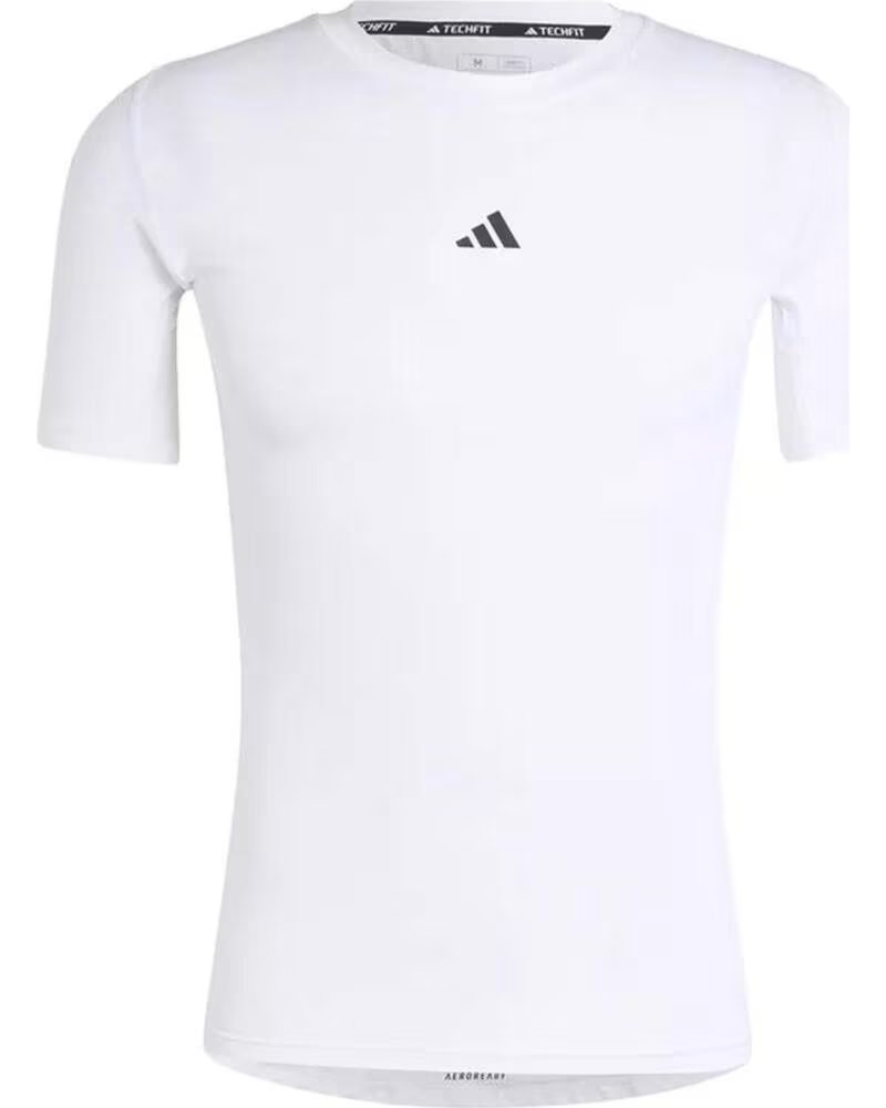 ADIDAS TECHFIT JE6699 SHORT SLEEVE TECHNICAL T-SHIRT FOR MEN MULTICOLOR