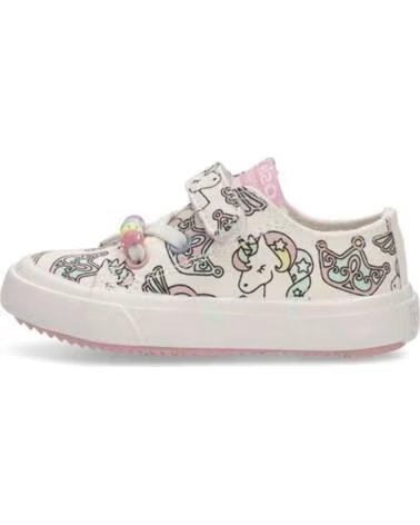 CONGUITOS ZAPATILLAS OSSH154025 EN BEIGE PARA NINAS BLANCO