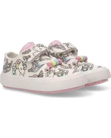 CONGUITOS ZAPATILLAS OSSH154025 EN BEIGE PARA NINAS BLANCO