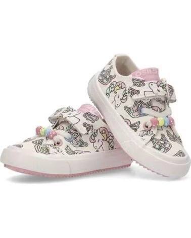 CONGUITOS ZAPATILLAS OSSH154025 EN BEIGE PARA NINAS BLANCO