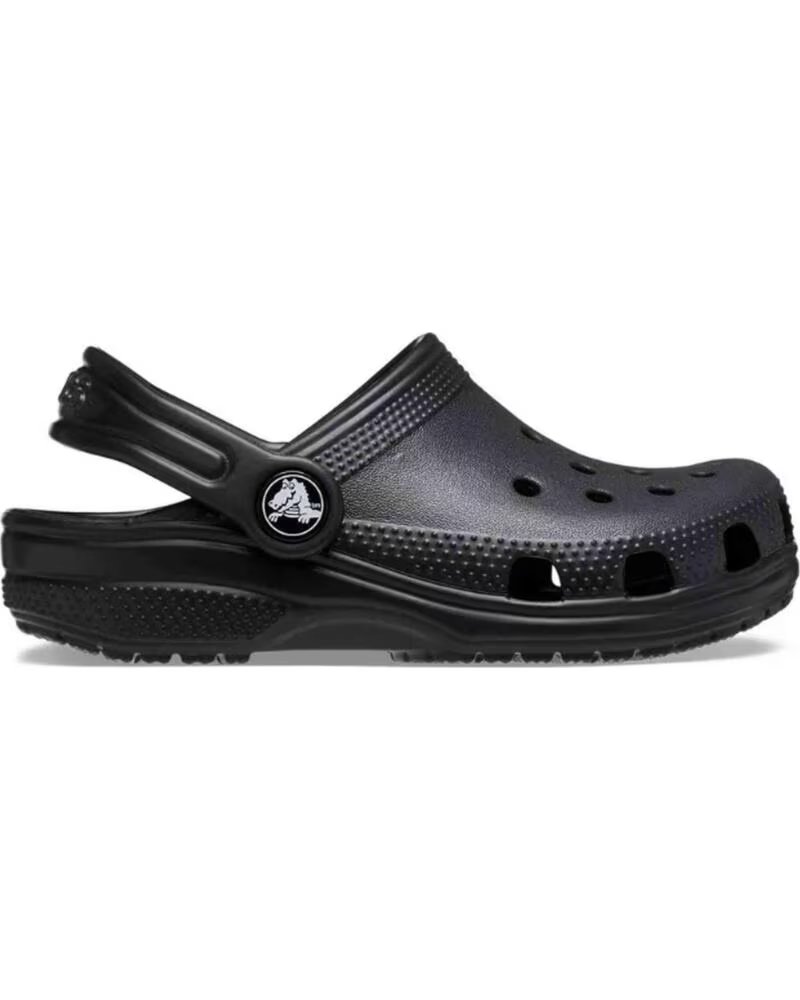 Zuecos de Niña y Niño CROCS CLASSIC CLOG NEGRO UNISEX BLACK