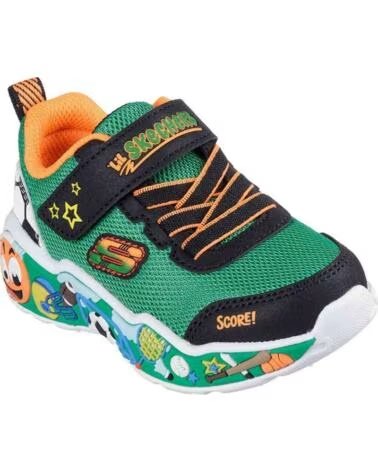 SKECHERS ZAPATILLAS PLAY SCENE PARA NIÑO EN VERDE GRMT