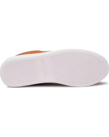 BASKETS DÉCONTRACTÉES JACK & JONES BOSLEY TON CUIR BLANCO