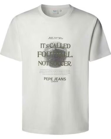 PEPE JEANS CAMISETA PM5010107-803 MANGA CORTA HOMBRE 803OFF WHITE