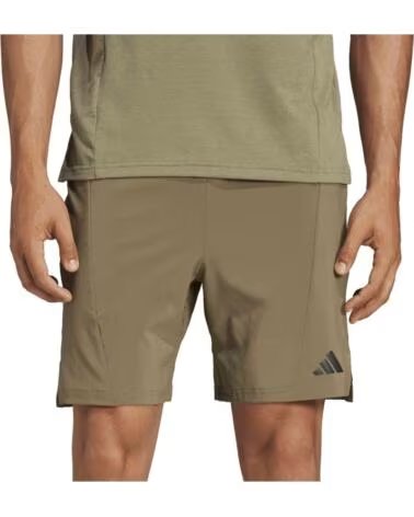 ADIDAS CALÇÕES DESIGNED FOR TRAINING VERDE OLIVA HOMEM MARRON