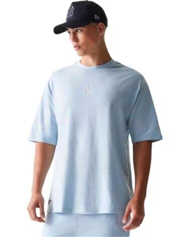 NEW ERA CAMISETA 60771500 MANGA CORTA CELESTE