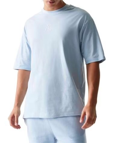 NEW ERA CAMISETA 60771500 MANGA CORTA CELESTE