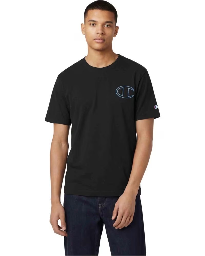 CHAMPION CAMISETA DE MANGA CURTA 222385-KK001 BLACK