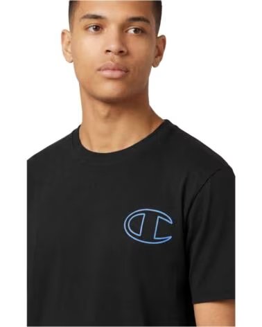 CHAMPION CAMISETA DE MANGA CURTA 222385-KK001 BLACK