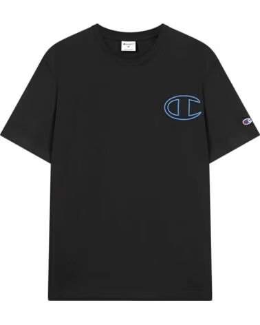 CHAMPION CAMISETA DE MANGA CURTA 222385-KK001 BLACK