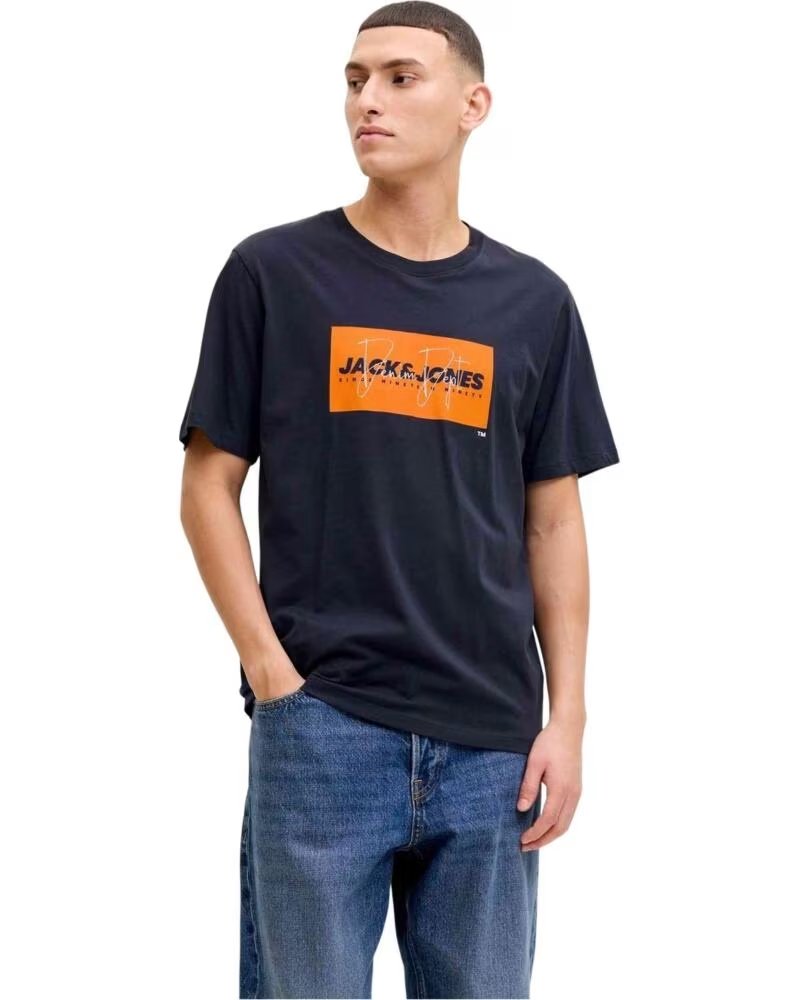 JACK AND JONES & KURZARM-T-SHIRT MIT GRAFIKDRUCK 12288492 BRIGHT WHITE