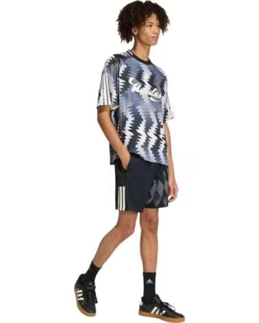 ADIDAS PANTALONCINI KA9152 DA UOMO BLACK-OWHITE-GREFOU