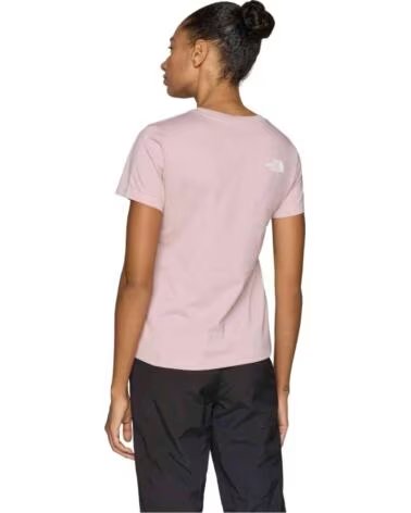 THE NORTH FACE THE W EVOLUTION HALF DOME SLIM KURZARM-T-SHIRT LIGHT PINK