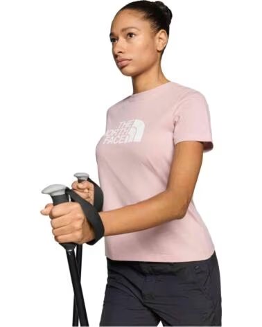 THE NORTH FACE THE W EVOLUTION HALF DOME SLIM KURZARM-T-SHIRT LIGHT PINK