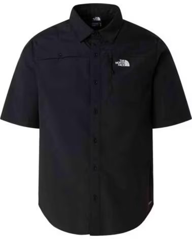 THE NORTH FACE CAMISA M SEQUOIA SHORT SLEEVE SHIRT TNF EN NEGRO PARA HOMBRE BLACK