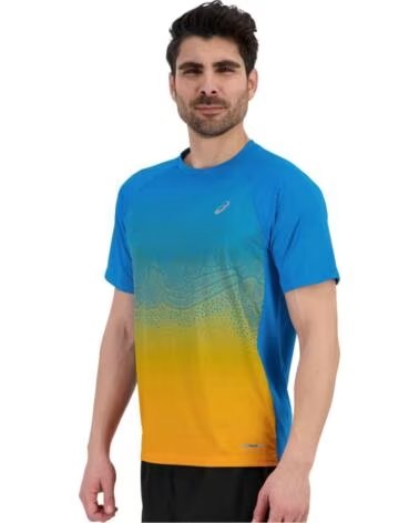 ASICS 2011D512 SHORT SLEEVE T-SHIRT FOR MEN, MULTICOLOR 400