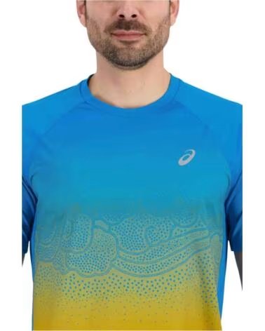 ASICS 2011D512 SHORT SLEEVE T-SHIRT FOR MEN, MULTICOLOR 400